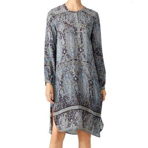 Calypso St. Barths Blue Paisley Dress